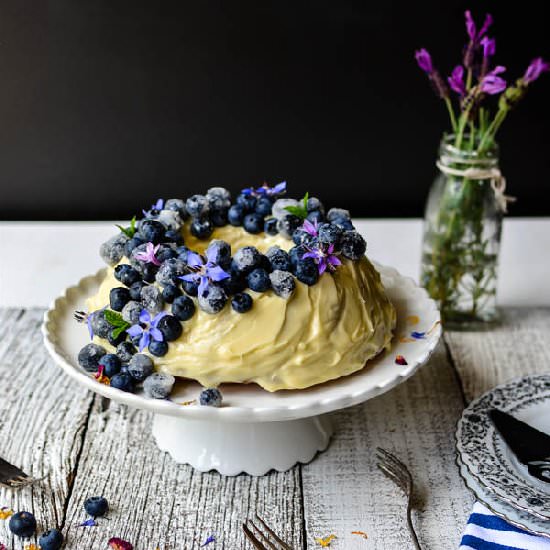 Blueberry Yoghurt Cake - Recipe photo by msihua