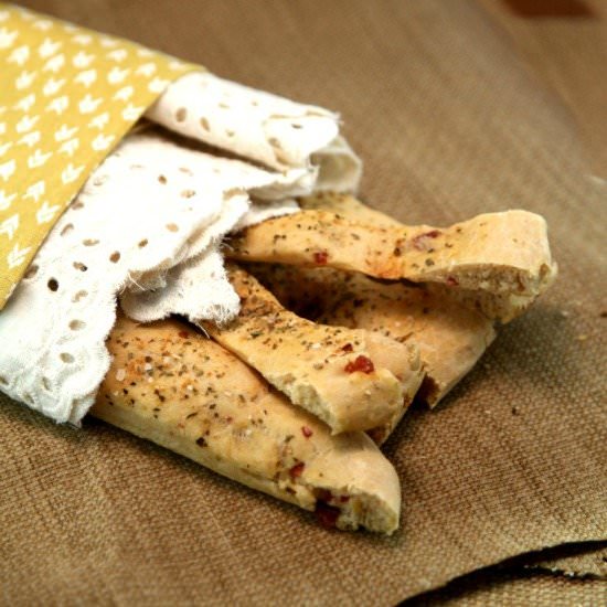 Pepperoni Pizza Breadsticks - Recipe photo by Food Done Light