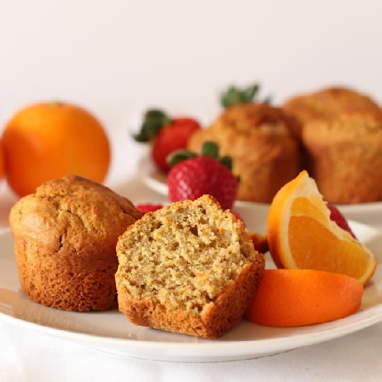 Orange Spiced Almond Muffins - Recipe photo by recipesfromapantry