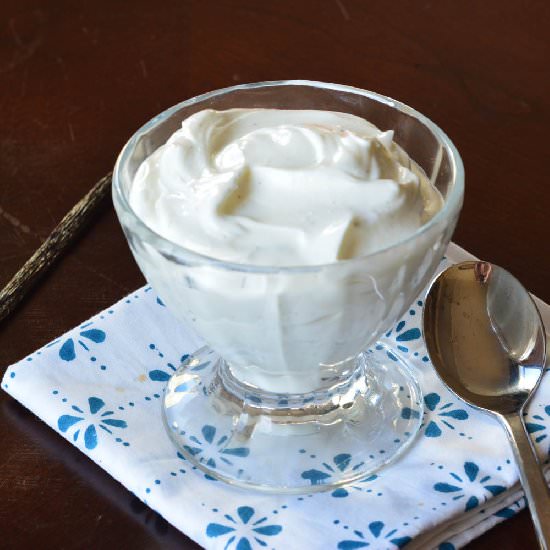 Sugar-Free Vanilla Yogurt - Recipe photo by MomWhatsForDinner