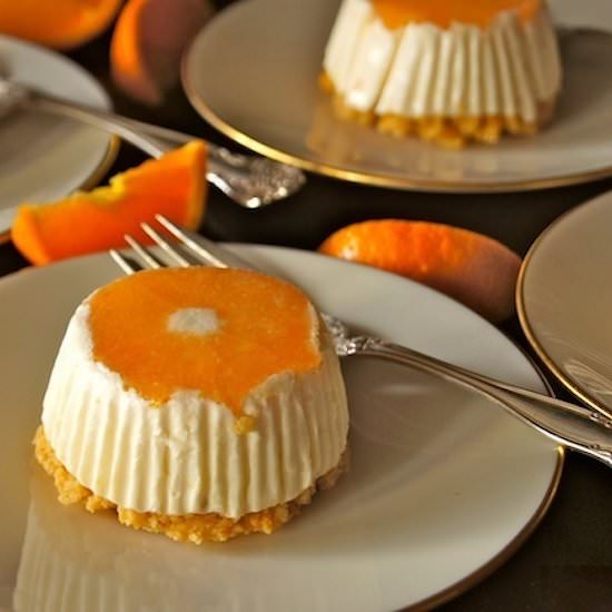 Pixie Tangerine Cheesecakes - Recipe photo by cookingontheweekends