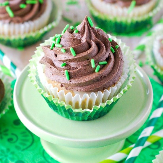 Triple Irish Cupcakes - Recipe photo by thesweetchick