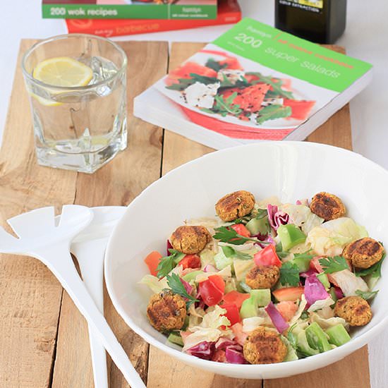 Falafel Salad - Recipe photo by swapnaz