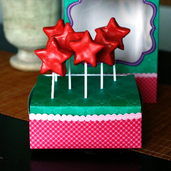 Star Cake Pops - Recipe photo by transglobalpanparty