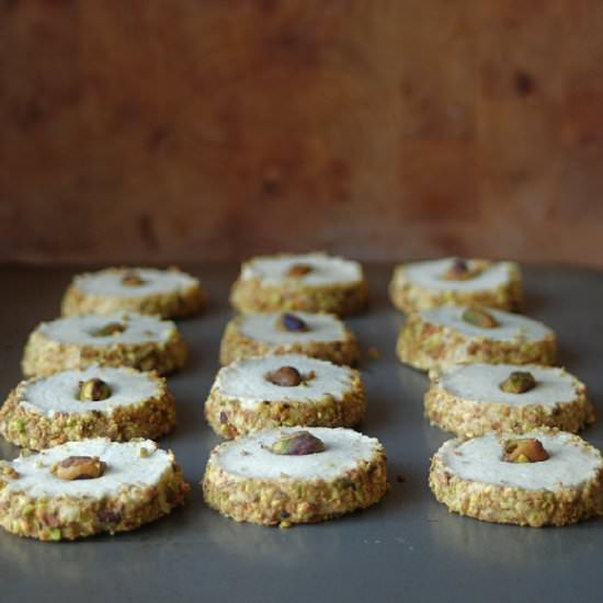 Pistachio & Cardamom Cookies - Recipe photo by loveandduckfat