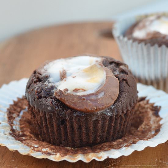 Cadbury Creme Egg Brownies - Recipe photo by thecrazykitchen