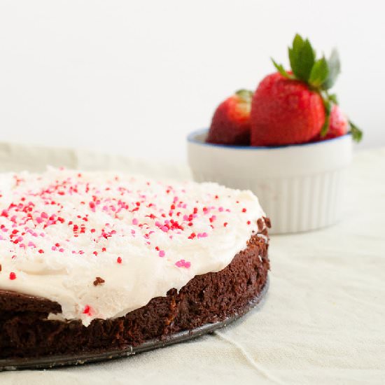 Strawberry White Chocolate Brownies - Recipe photo by Sweettwist
