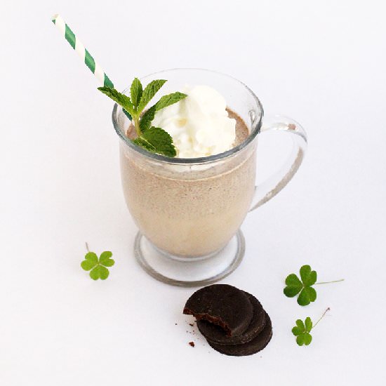 Boozy Thin Mint Milkshake - Recipe photo by freutcake