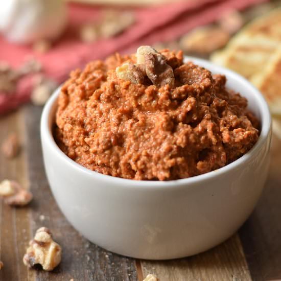Muhammara - Recipe photo by coffeeandquinoa