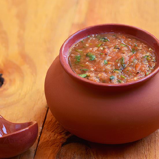 Salsa Roja and Salsa Verde - Recipe photo by onionringsandthings