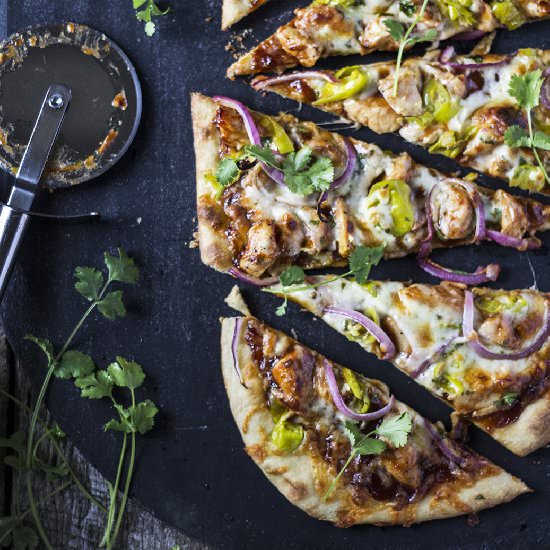 Spicy BBQ Chicken Pizza - Recipe photo by Stiers Aesthetic