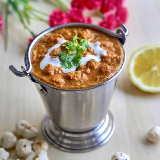 Lotus Seeds Curry - Recipe photo by Akila