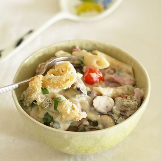 Ham and Cheese Pasta Bake - Recipe photo by vanillasplash