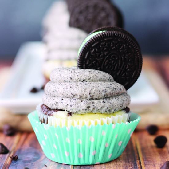 Mint Chocolate Cheesecake Cupcakes - Recipe photo by Beyondfrosting