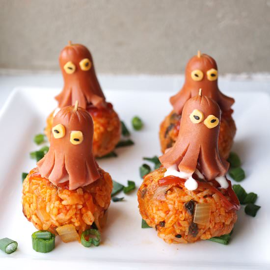 Cute Kimchi Fried Rice Bento - Recipe photo by misshangrypants