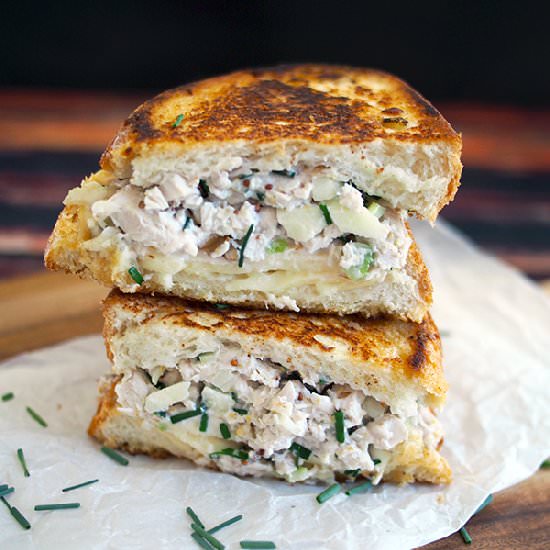 Chicken waldorf sandwich - Recipe photo by Belly Rumbles