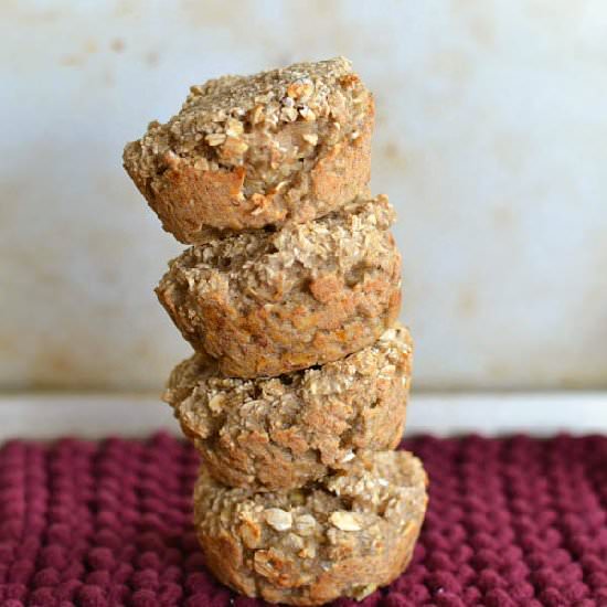 Three Ingredient Healthy Muffins - Recipe photo by Savvysavingcouple