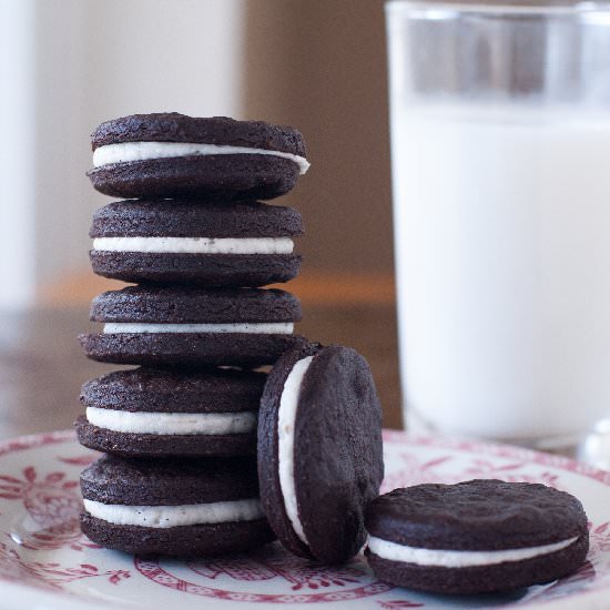 Homemade Oreos - Recipe photo by freeeats