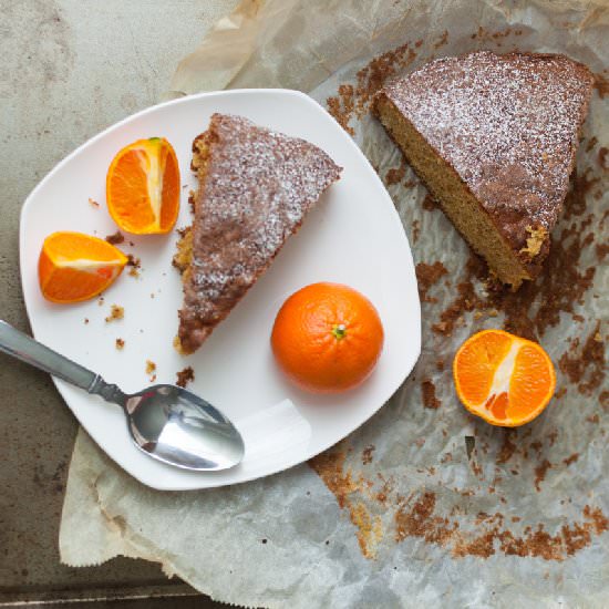 Clementine Cake - Recipe photo by Minty Chai