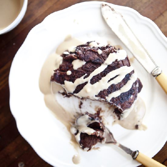 Chocolate Pancakes & Irish Cream - Recipe photo by OurFourForks
