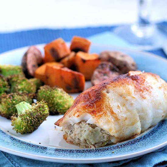 Easy Baked Crab-Stuffed Tilapia - Recipe photo by lcrowther
