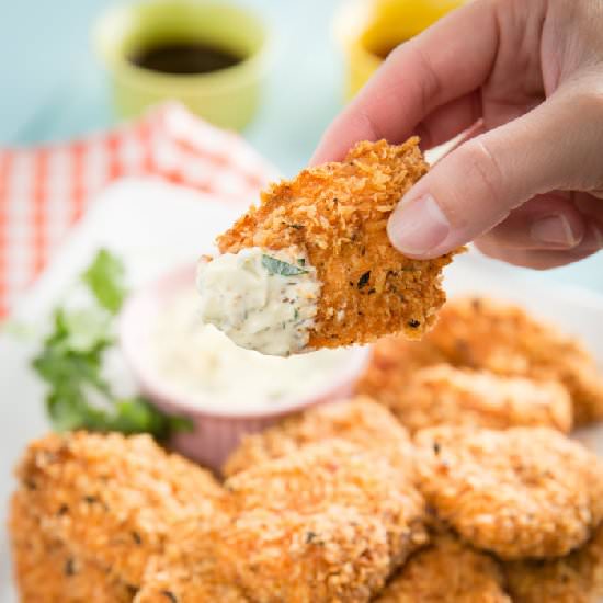 Crispy Panko Crusted Salmon (Baked) - Recipe photo by Just One Cookbook