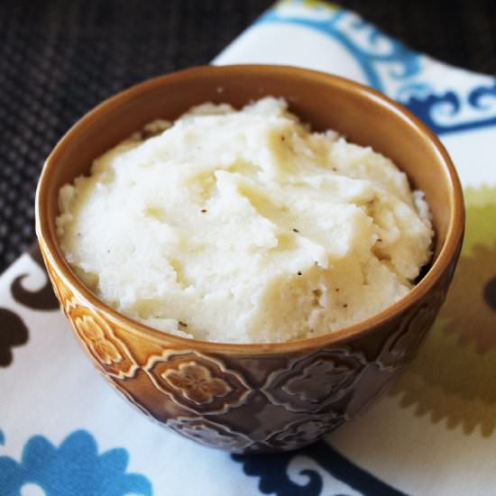 Easy, Low-Carb Mashed Faux-tatoes - Recipe photo by lovelovething