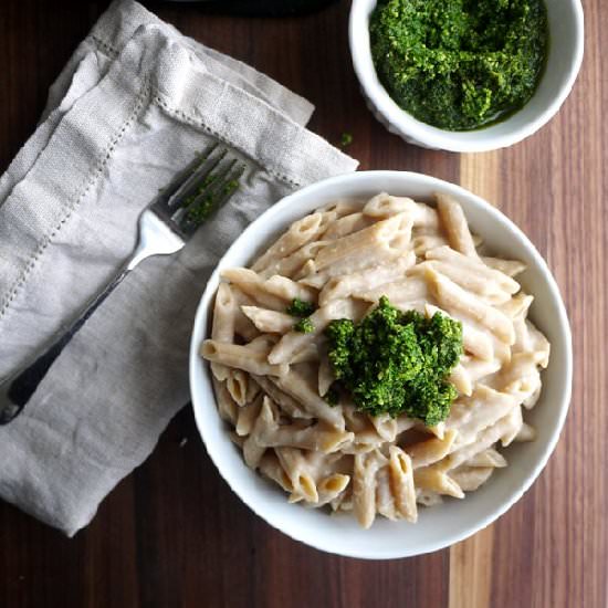 White Bean Pasta “Faux-Fredo" - Recipe photo by healthyrecipeecstasy