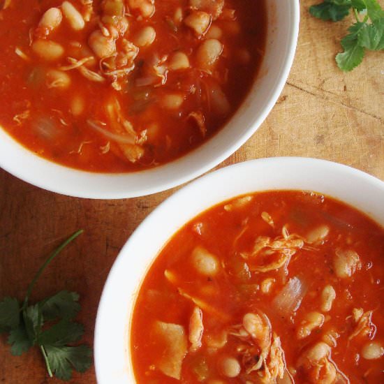 Smoky chicken chili - Recipe photo by lisacheesykitchen