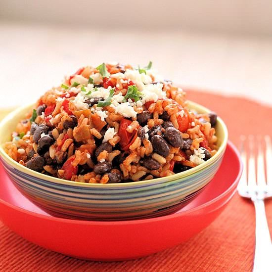 Vegetarian Burrito Bowls - Recipe photo by lcrowther