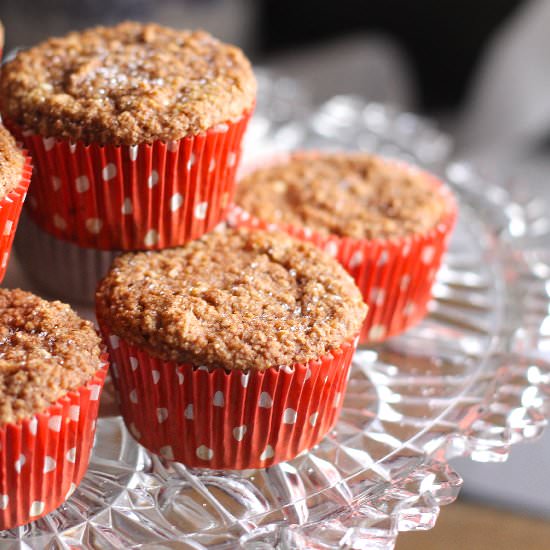 High Protein Apple Sauce Muffins - Recipe photo by Whereyourtreasureis