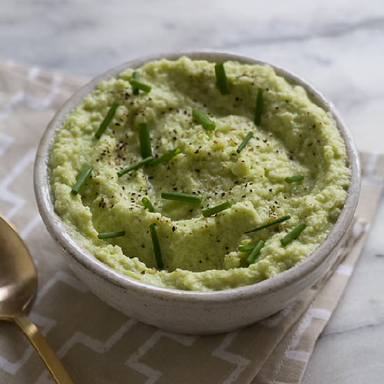 Romanesco Cauliflower Mash - Recipe photo by acozykitchen