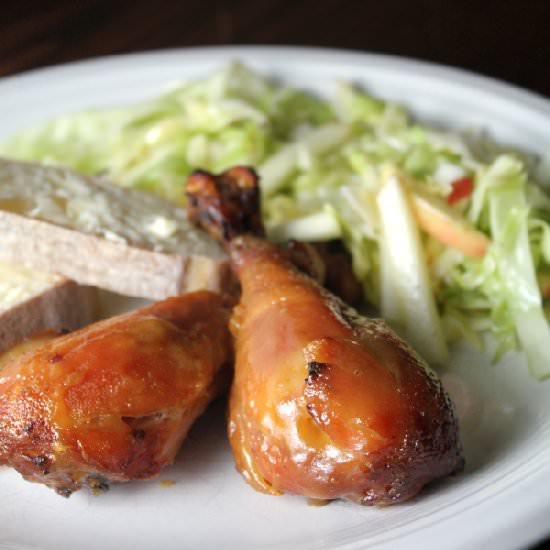 Slow Cooker Honey Mustard Chicken - Recipe photo by kitchentrialanderror