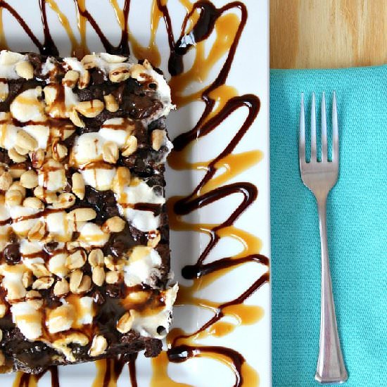 Loaded Brownies - Recipe photo by Purely Katie