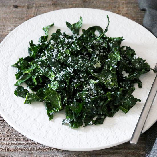 Raw Kale Salad - Recipe photo by Kitchen Konfidence