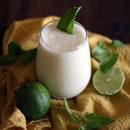 Mojito Smoothie - Recipe photo by FoodFanatical
