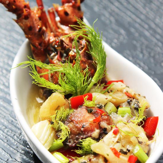 Butter Poached Lobster with Fennel - Recipe photo by Dentist Chef