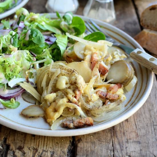 Irish Cheese & Bacon Potatoes - Recipe photo by Lavender and Lovage