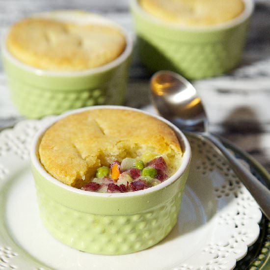 Corned Beef and Cabbage Pot Pies - Recipe photo by ourapronstrings
