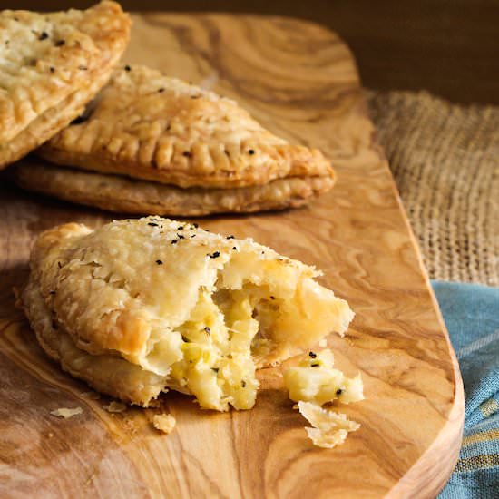 Vegetarian Cornish Pasties - Recipe photo by TheWimpyVegetarian