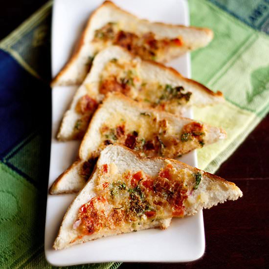 Rava Toast or Semolina Toast - Recipe photo by vegrecipesofindia