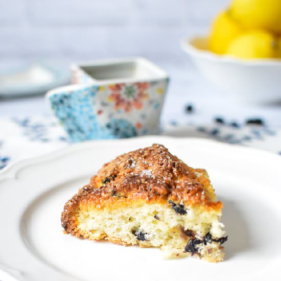 Blueberry Lemon Scones - Recipe photo by curriedcantaloupe