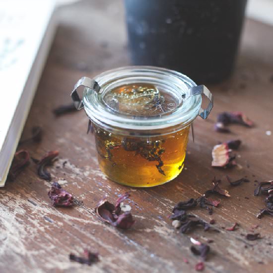 Hibiscus Honey - Recipe photo by heidisbridge