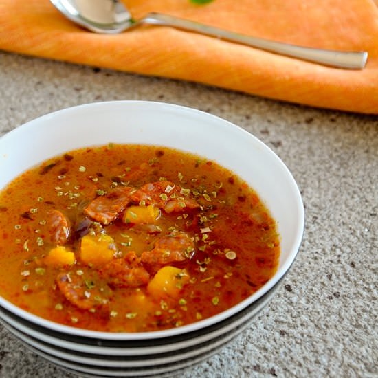 Polish-Spanish Fusion Soup - Recipe photo by bazyliaczywanilia
