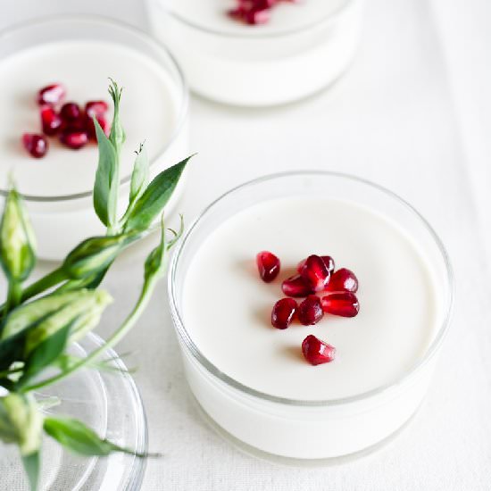 Kefir Panna Cotta - Recipe photo by Tassike.ee