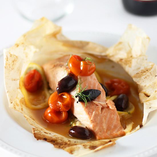 Salmon en Papillote - Recipe photo by cookingforkeeps
