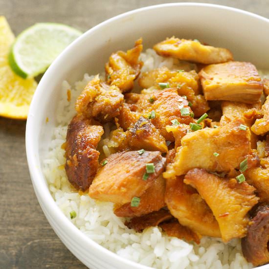 Crockpot Honey Crispy Chicken - Recipe photo by slowcookergourmet