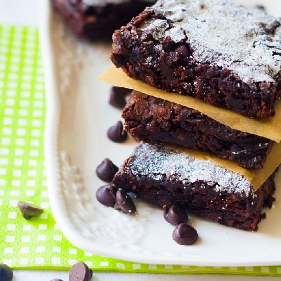 EASY Skinny Avocado Brownies - Recipe photo by jellib