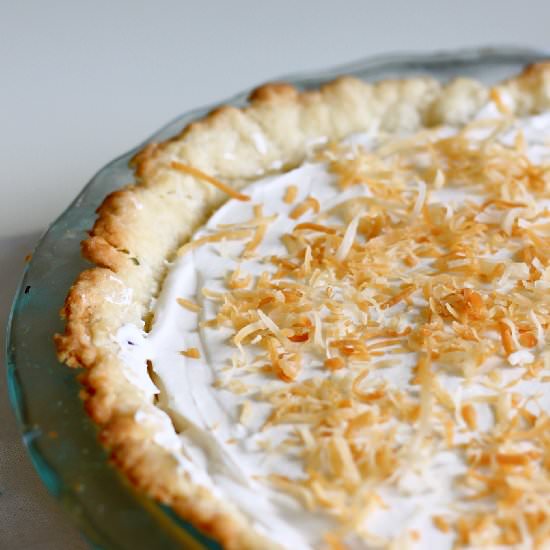 Coconut Cream Pie - Recipe photo by Confectionary Tales