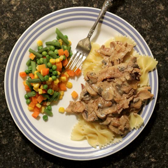 Creamy Mushroom Ragout - Recipe photo by melmaria